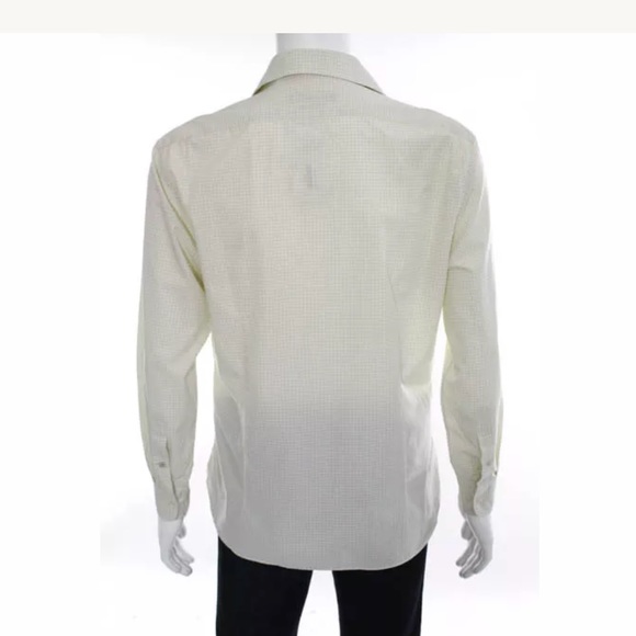 JOHN VARVATOS MENS SLIM FIT DRESS SHIRT SIZE 16 32 - Picture 4 of 8